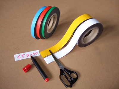 Etichette magnetiche scrivibili colorate 1