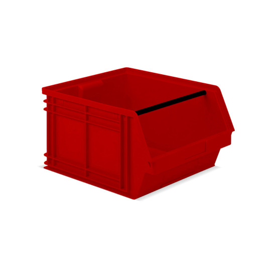 Contenitore in Plastica Compat 470x535x300H Rosso